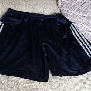 adidas Men's Dark Blue Athletic Shorts